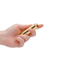 Load image into Gallery viewer, 10 speed Rechargeable Gold Bullet Vibrator
