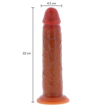 Load image into Gallery viewer, ToyJoy Get Real Silicone Foreskin Dong 8.5 Inches
