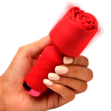 Load image into Gallery viewer, XR Bloomgasm Rose Petite Mini Wand
