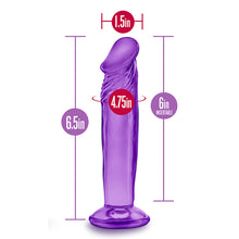 Load image into Gallery viewer, 6 Inch Purple Dildo - B Yours - Sweet N Small
