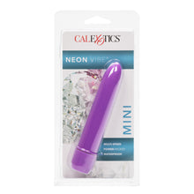 Load image into Gallery viewer, Neon Purple Mini Multi Speed Vibrator
