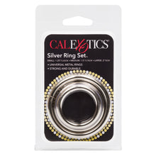 Load image into Gallery viewer, 3 Piece Silver Ring Set
