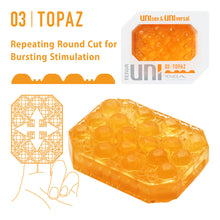 Load image into Gallery viewer, Tenga UNI Topaz Sleeve Masturbator
