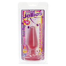 Load image into Gallery viewer, Crystal Jellies Medium Butt Plug Pink
