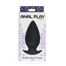 Load image into Gallery viewer, ToyJoy Anal Play Bubble Butt Player Pro Black
