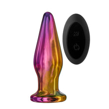 Load image into Gallery viewer, Glamour Glass Remote Control Tapered Butt Plug
