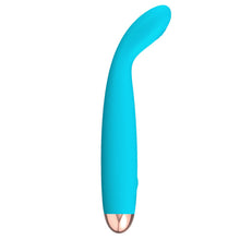 Load image into Gallery viewer, Cuties Silk Touch Rechargeable Mini Vibrator Blue
