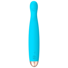 Load image into Gallery viewer, Cuties Silk Touch Rechargeable Mini Vibrator Blue
