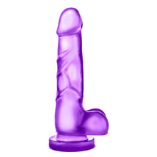 Load image into Gallery viewer, B Yours Sweet N Hard Purple Dildo
