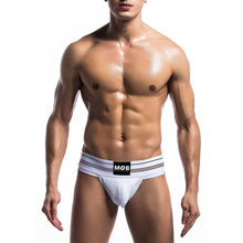 Load image into Gallery viewer, Male Basics Fetish Classic Wide Jock Strap White
