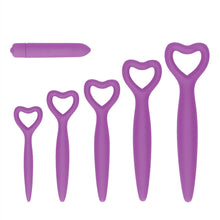 Load image into Gallery viewer, Ouch Silicone Vaginal Dilator Set Purple
