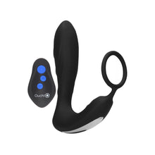 Load image into Gallery viewer, Ouch E Stimulation And Vibration Butt Plug And Cock Ring
