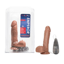 Load image into Gallery viewer, Emperor 6 Inch Life Like Vibrator Flesh Brown
